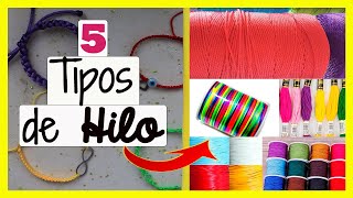 Cuál es el MEJOR HILO 🧵🧶 para hacer PULSERAS 😎 [upl. by Otho288]