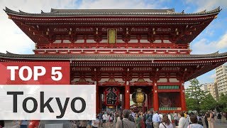 Top 5 Things to do in Tokyo  japanguidecom [upl. by Vanny]