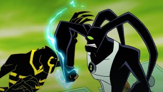 Ben 10 Omniverse  Feedback vs Malware [upl. by Acinoj]