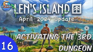 Len’s Island  Episode 16  Activating 3rd Dungeon [upl. by Siuqramed]