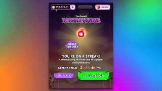 Bejeweled Blitz Gameplay  TRays Tips for Birthstone [upl. by Anaerdna]