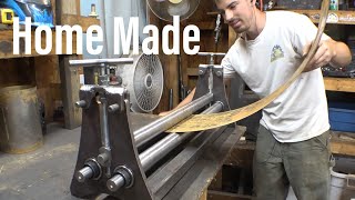 Making a Sheet Metal Roller from Scrap Metal [upl. by Zachar782]