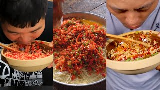 ASMR Mukbang Chinese Spicy Food Challenges 🌶🌶🌶 Tik Tok China [upl. by Nimzay]