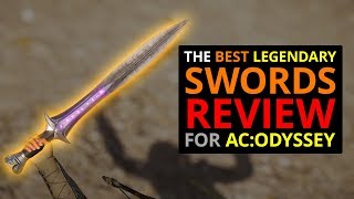 The BEST Legendary Swords In AC Odyssey [upl. by Olaznog490]