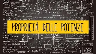 MATEMATICA Proprietà delle potenze [upl. by Betsy176]