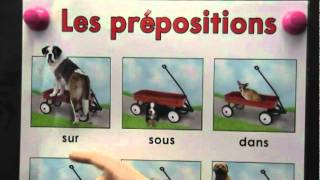 CHANTE AVEC MOI Les prépositions SING WITH ME Prepositions [upl. by Alrich]