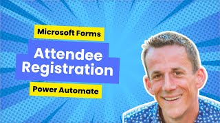 Attendee registration using Microsoft Forms  Automatically add user to Outlook Event using Flow [upl. by Merta]