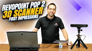 REVOPOINT POP 2 3D SCANNER FIRST IMPRESSIONS [upl. by Agiaf729]