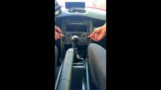 How to dismantle climate control unit Peugoet 207 [upl. by Ayad]