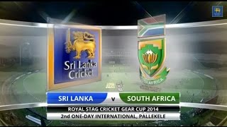 Sri Lanka v South Africa  2nd ODI Highlights [upl. by Veradia]