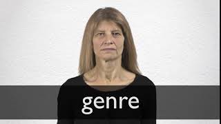 How to pronounce GENRE in British English [upl. by Ewens]