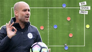 Pep Guardiola Tactics Explained  Overload To Isolate Concept [upl. by Thorpe514]