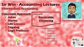 Lecture 01 Receivable Financing Intermediate Accounting [upl. by Annayoj]