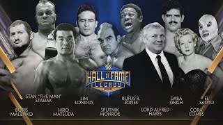 Meet the WWE Hall of Fame 2018 Legacy inductees [upl. by Ocihc795]