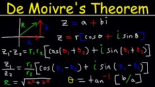 Complex Numbers In Polar  De Moivres Theorem [upl. by Mariya]