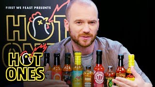 Sean Evans Reveals the Season 9 Hot Sauce Lineup  Hot Ones [upl. by Means689]