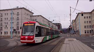 Alltag bei der Straßenbahn Chemnitz am 03012020 [upl. by Blalock]