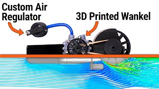 Building a 3D Printed Wankel Powered Paddleboat [upl. by Nerat]