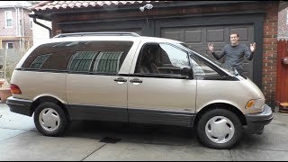 The Toyota Previa Is the Weirdest Minivan Ever [upl. by Tracey]