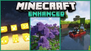 Top 40 Mods that Really Enhance Minecraft Vanilla 1165 [upl. by Apfel88]