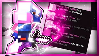 Best PINK Texture Packs For PVP 189 [upl. by Havstad922]