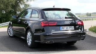 2018 Audi A6 Avant 20 TDI Ultra 190 HP TEST DRIVE [upl. by Barnie]