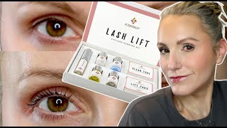 HOW TO DO A LASH LIFT SAFELY AT HOME  ICONSIGN LASH LIFT DEMO [upl. by Enifesoj213]