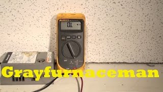 How to use a multimeter for HVAC part 5 [upl. by Maurise]