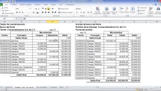 Cómo realizar conciliaciones bancarias en Excel [upl. by Dnalrah629]