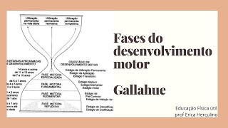 Fases Desenvolvimento motor  Gallahue [upl. by Arella91]