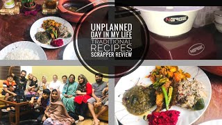 Unplanned Day in my life✓ Recipes of Breakfast amp Lunch✓Cleaning✓Scrapper review✓TasteTours by Shabna [upl. by Nnylyma]