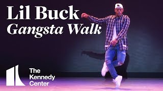 Lil Buck demonstrates the Gangsta Walk [upl. by Pattison]