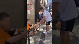 Giving Out Free Tacos To The Homeless shorts [upl. by Sacksen]