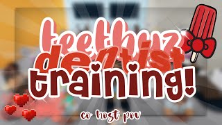 Teethyz Training  Cohost POV [upl. by Aniaz]