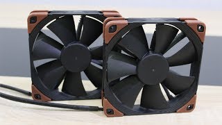 Noctua NFF12 industrialPPC2000 PWM 120mm Review [upl. by Eiroj]