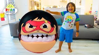 Ryan Pretend Play with Giant Gobsmax Toys for kids [upl. by Efrem]