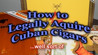 How and Where do Americans get Cuban Cigars [upl. by Nolaf]