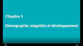 Géo 2de  Démographie inégalités et développement [upl. by Lilak]