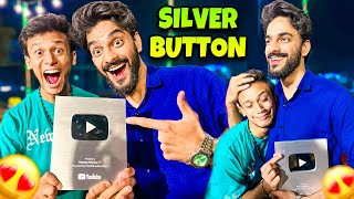 ALHAMDULILLAH MERA SILVER BUTTON AGAYA😍  MISHKAT KA MUNNA [upl. by Aicinod]