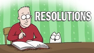 New Year Resolutions  Simons Cat  GUIDE TO [upl. by Ayana]