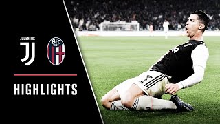 HIGHLIGHTS Juventus vs Bologna  21  Ronaldos 701st Goal [upl. by Ibor832]