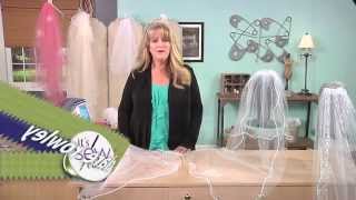 Its Sew Easy  How to make Bridal Veils [upl. by Esdnil]