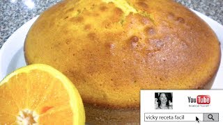 PAN DE NARANJA  VickyRecetaFacil [upl. by Lovel533]