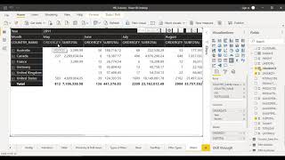 matrix in power bi  Tips on using the Matrix Visual in Power BI [upl. by Kalbli]