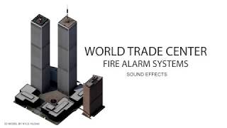 World Trade Center  Fire Alarm Sounds WTC 124567 [upl. by Etnomaj375]