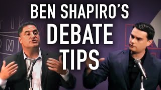 BEN SHAPIRO 8 Tips on How to Debate [upl. by Nollek726]