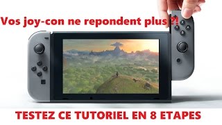 Joycon Nintendo switch qui ne repond pas  teste ça [upl. by Daune149]