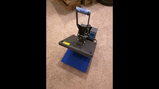 Heat Press Nation Black Series 15x15 product review and demo [upl. by Eirollam]