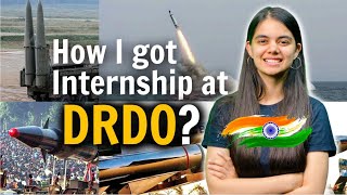 DRDO  How I got Internship at DRDO  Step by step guide [upl. by Sissel4]