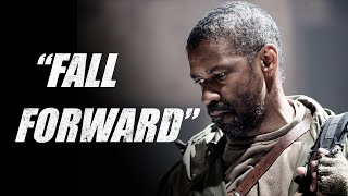 FALL FORWARD  Denzel Washington Motivational Speech Video [upl. by Haelam]